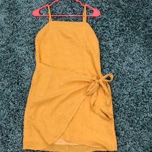 Lucca mini wrap dress